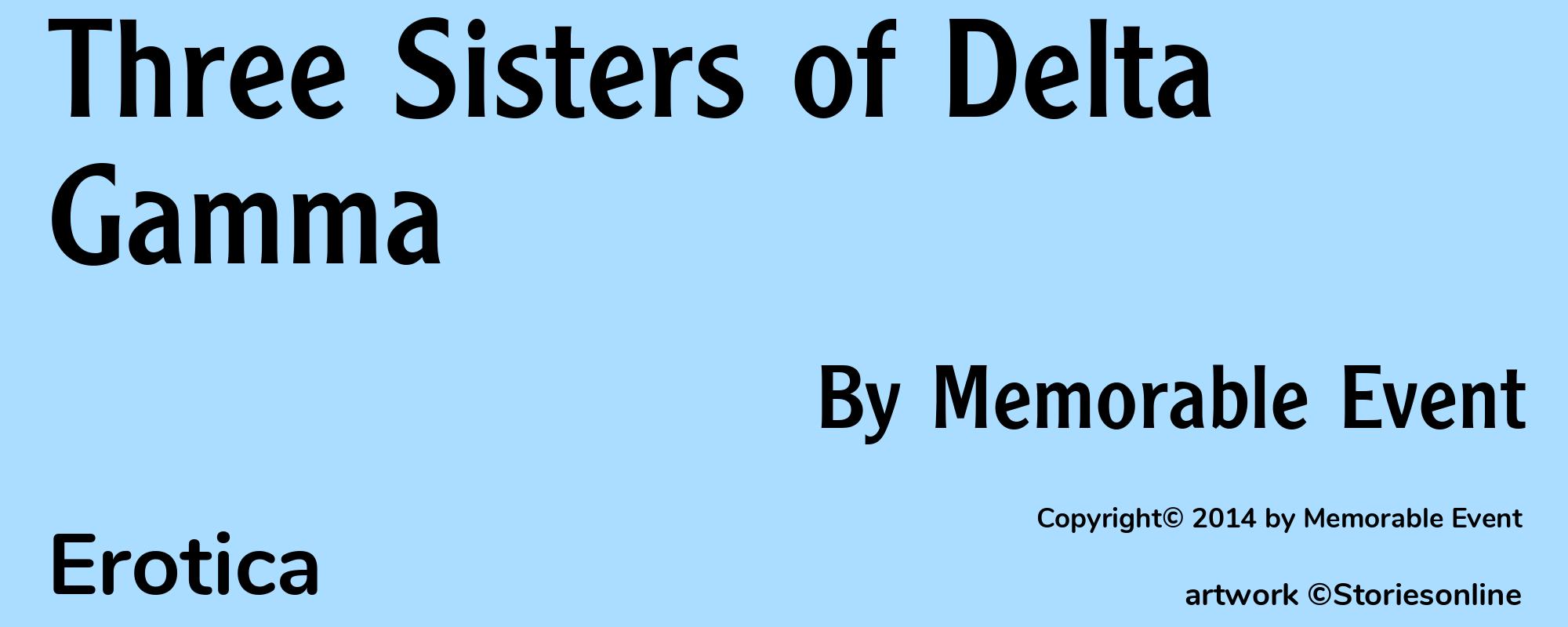 Three Sisters of Delta Gamma - Cover