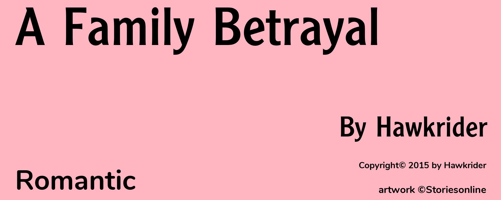 A Family Betrayal - Cover