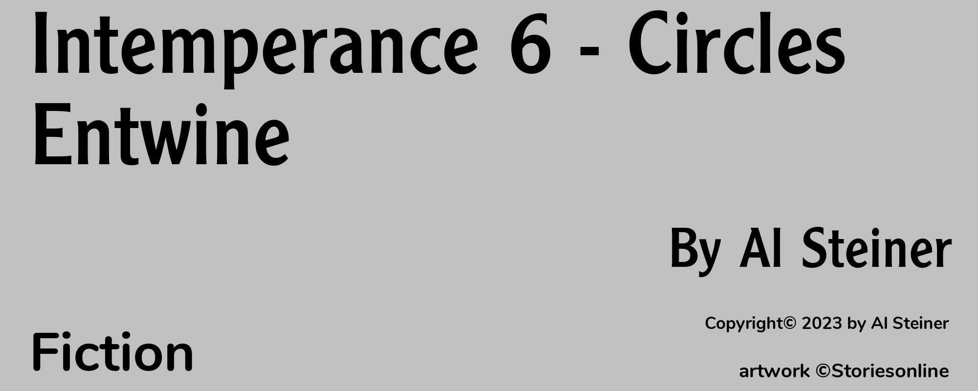 Intemperance 6 - Circles Entwine - Cover