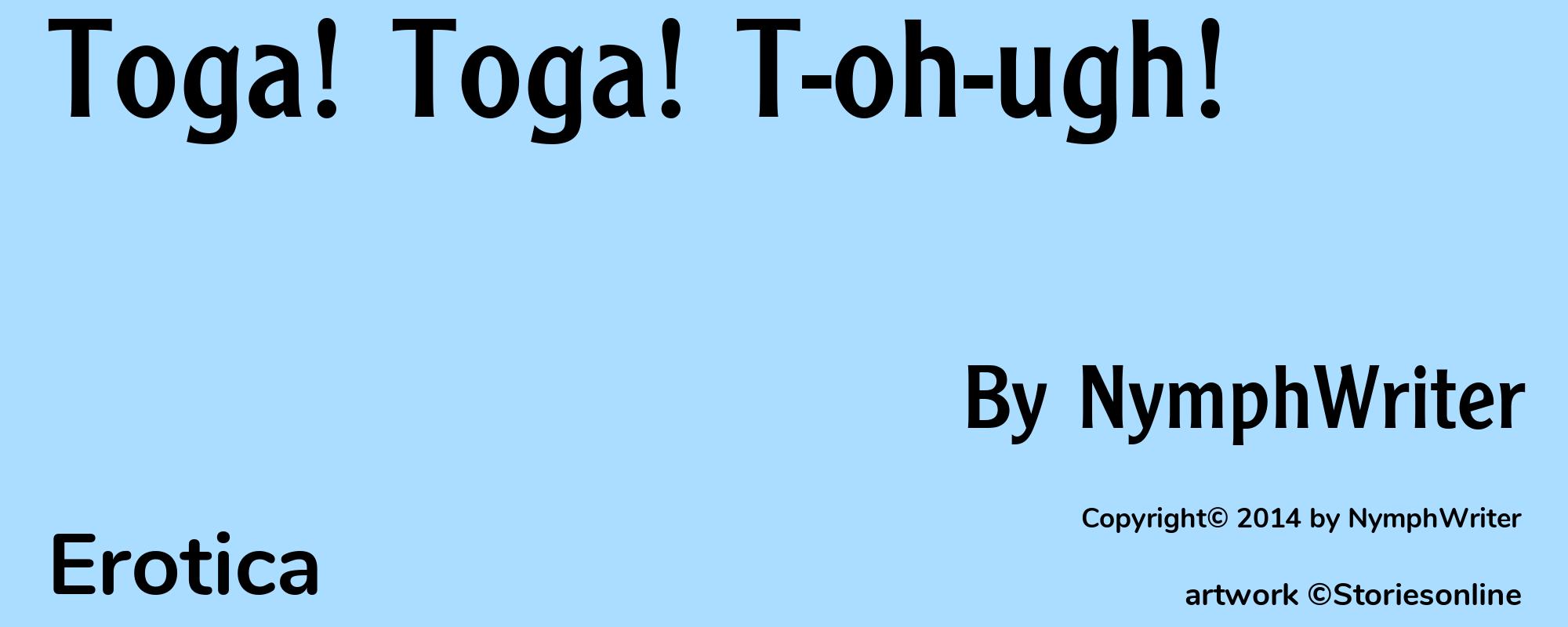 Toga! Toga! T-oh-ugh! - Cover