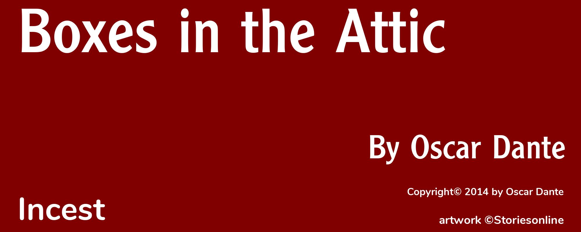 Boxes in the Attic - Cover