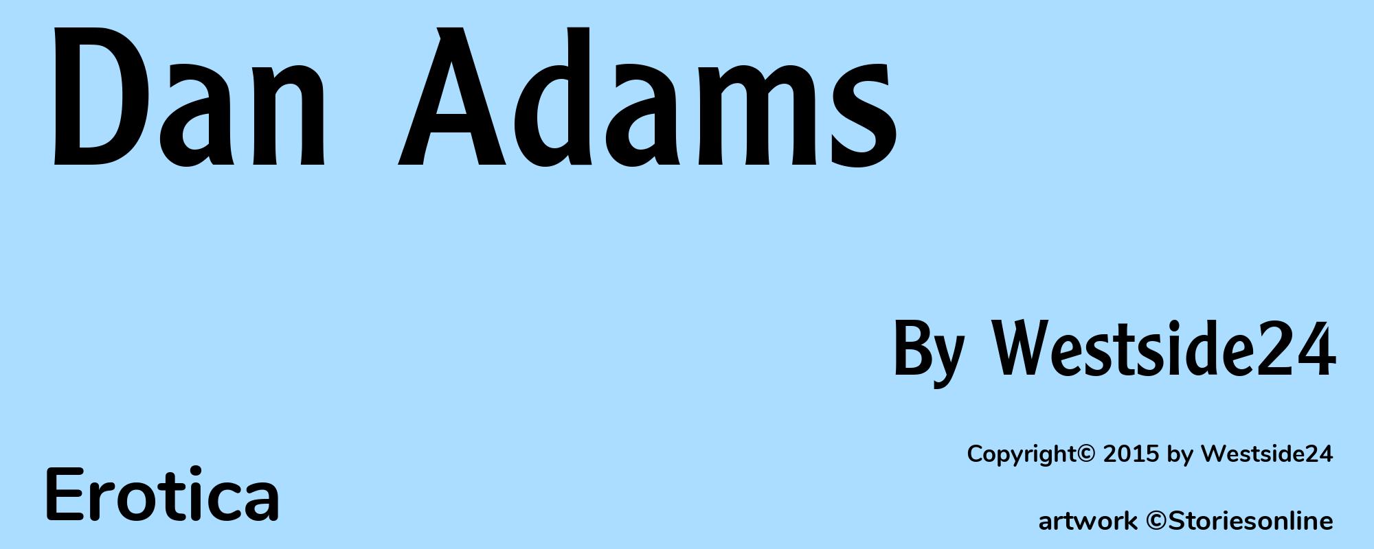 Dan Adams - Cover