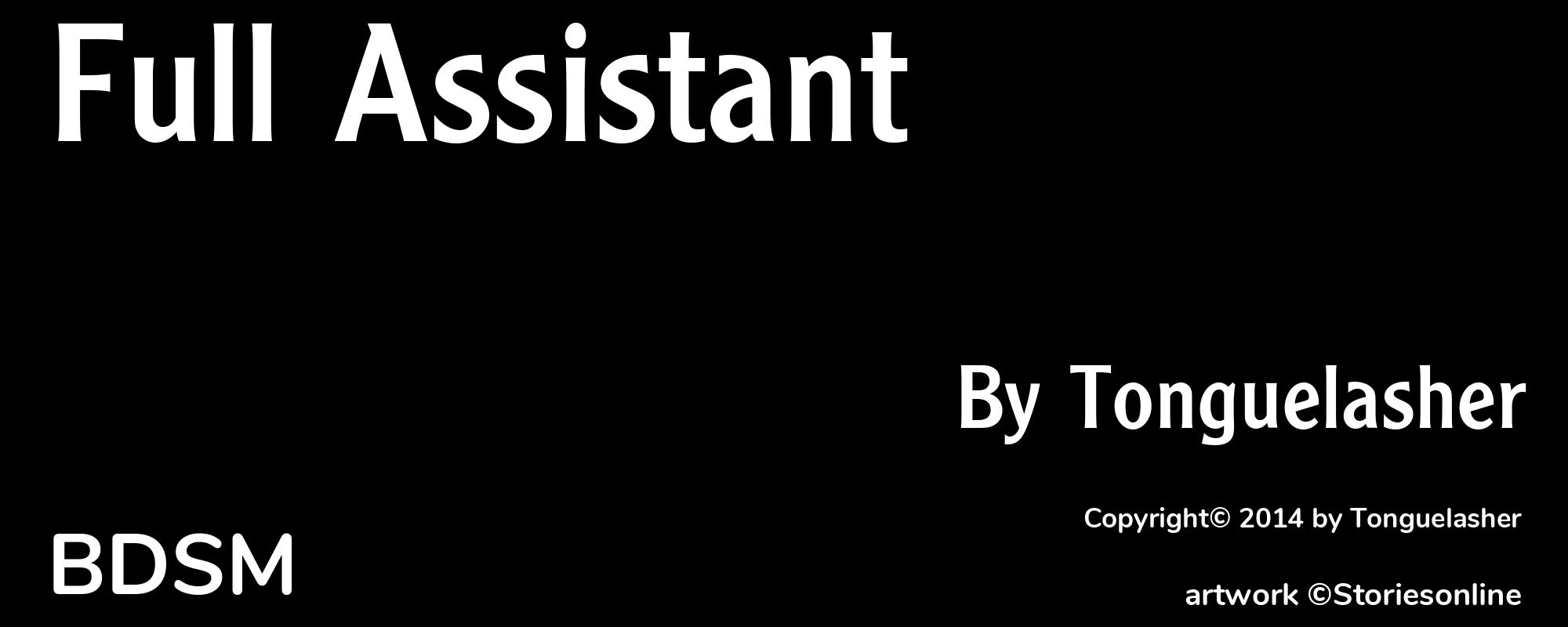Full Assistant - Cover