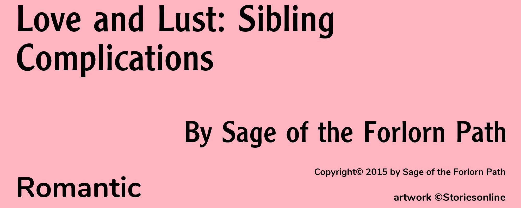 Love and Lust: Sibling Complications - Cover