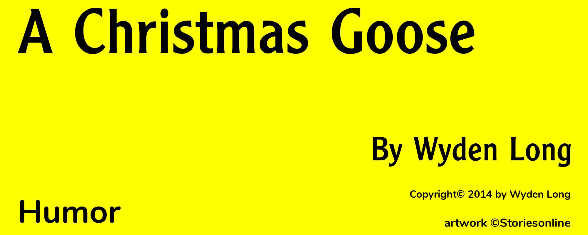 A Christmas Goose - Cover