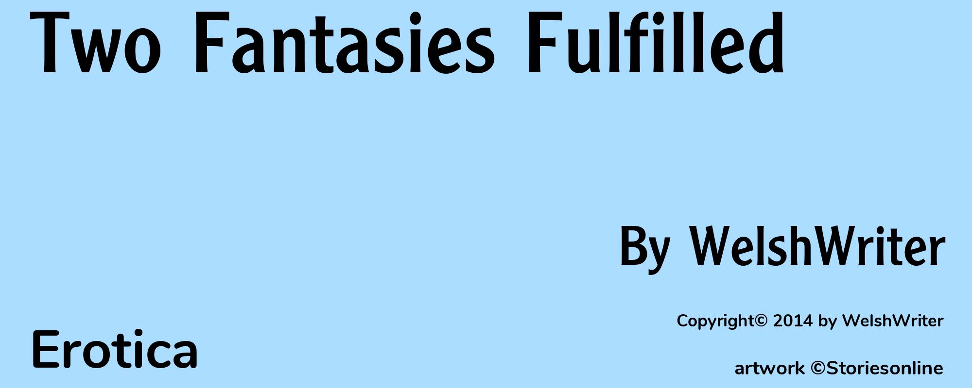 Two Fantasies Fulfilled - Cover
