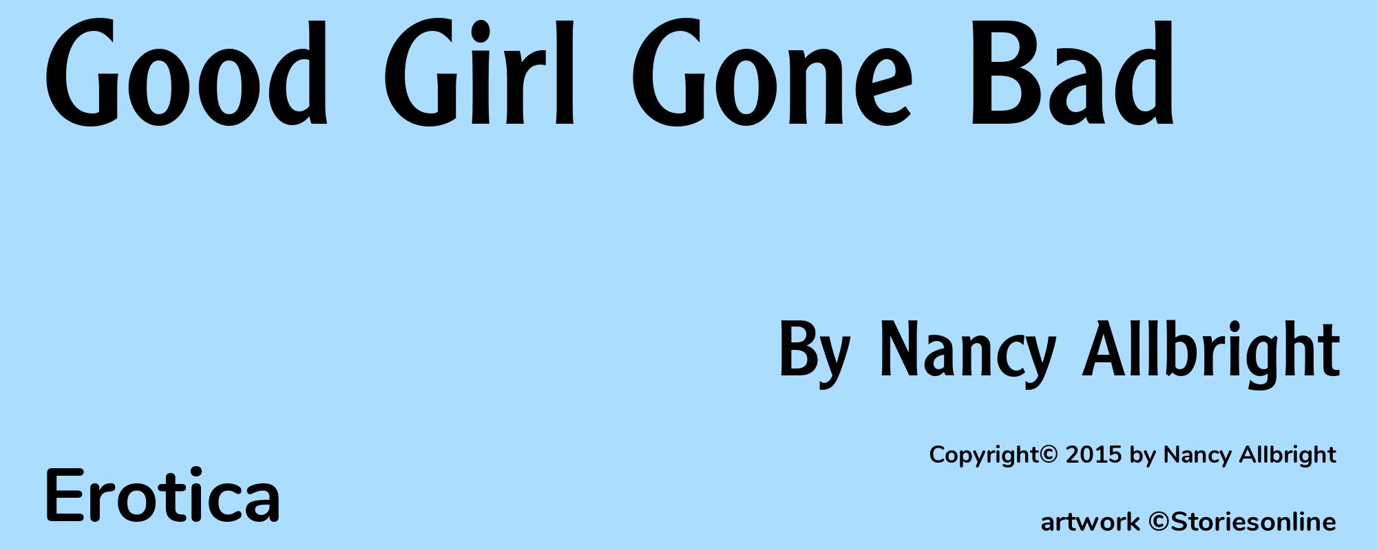 Good Girl Gone Bad - Cover