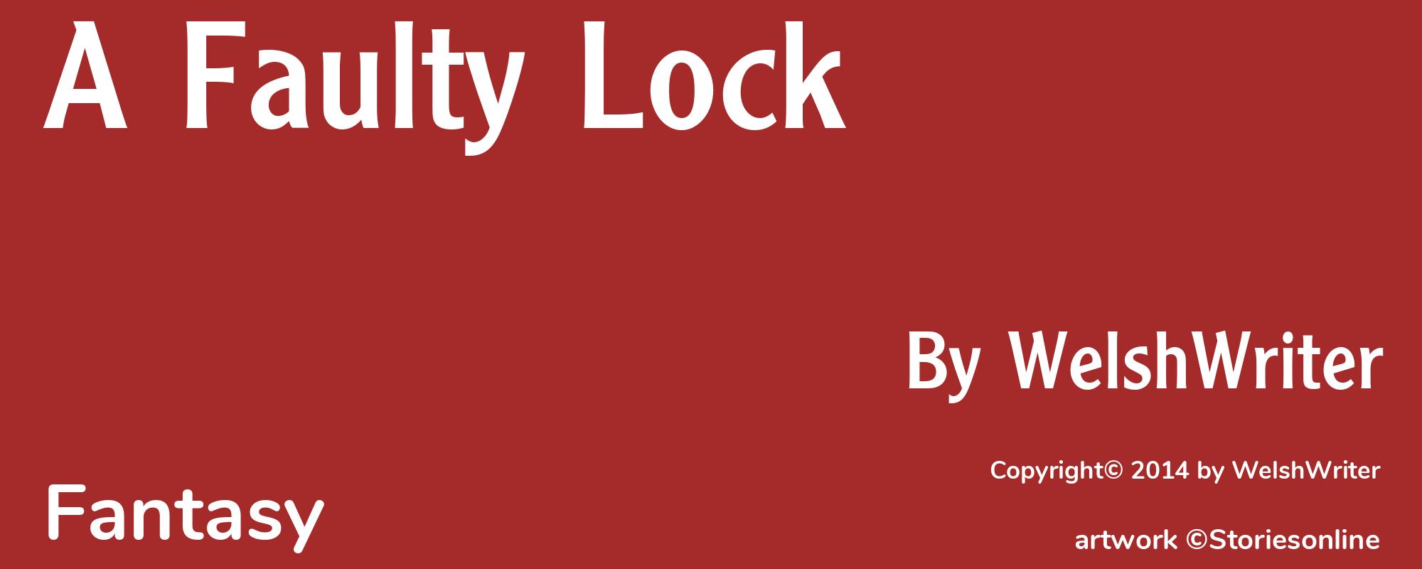 A Faulty Lock - Cover