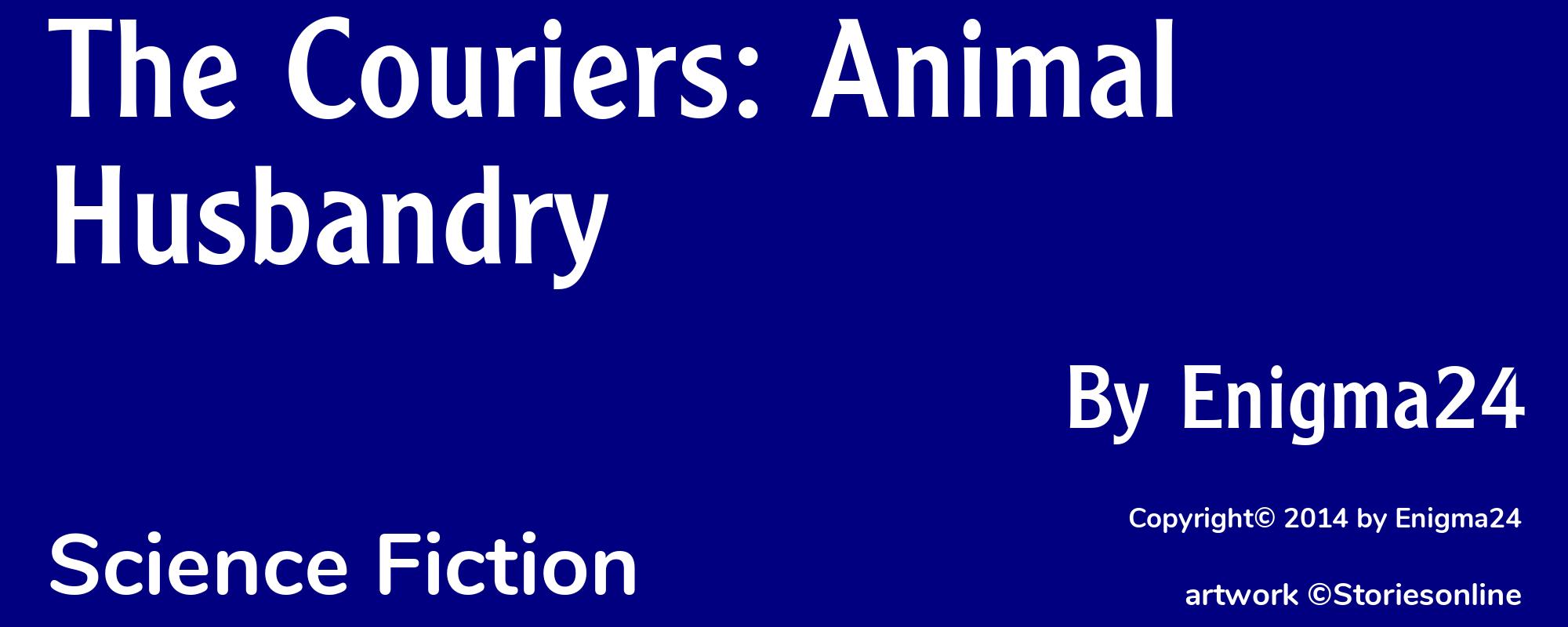 The Couriers: Animal Husbandry - Cover
