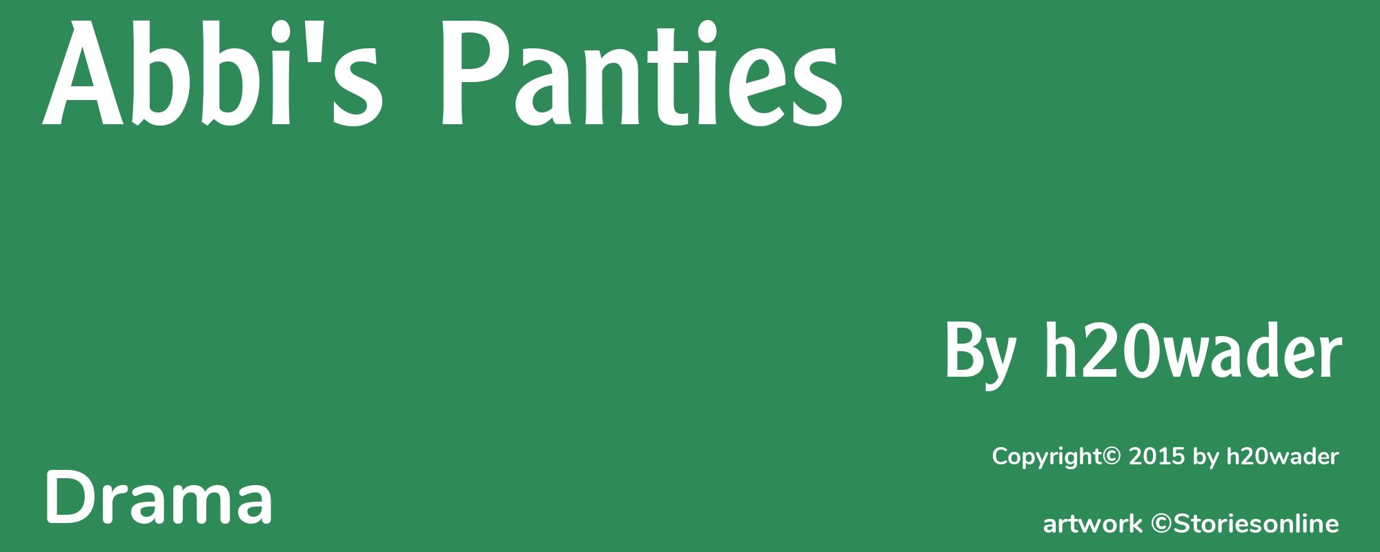 Abbi's Panties - Cover