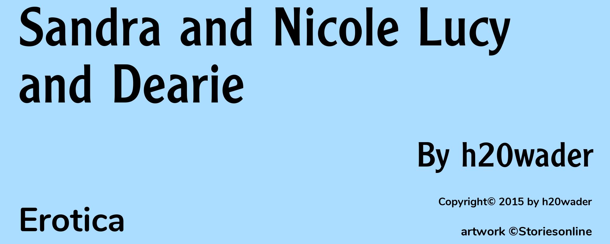 Sandra and Nicole Lucy and Dearie - Cover