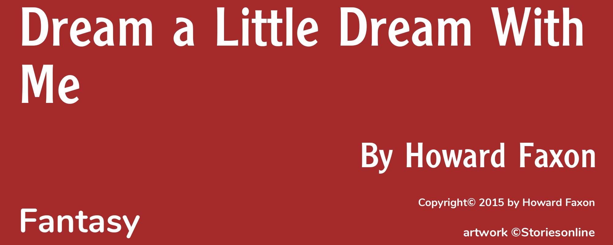 Dream a Little Dream With Me - Cover