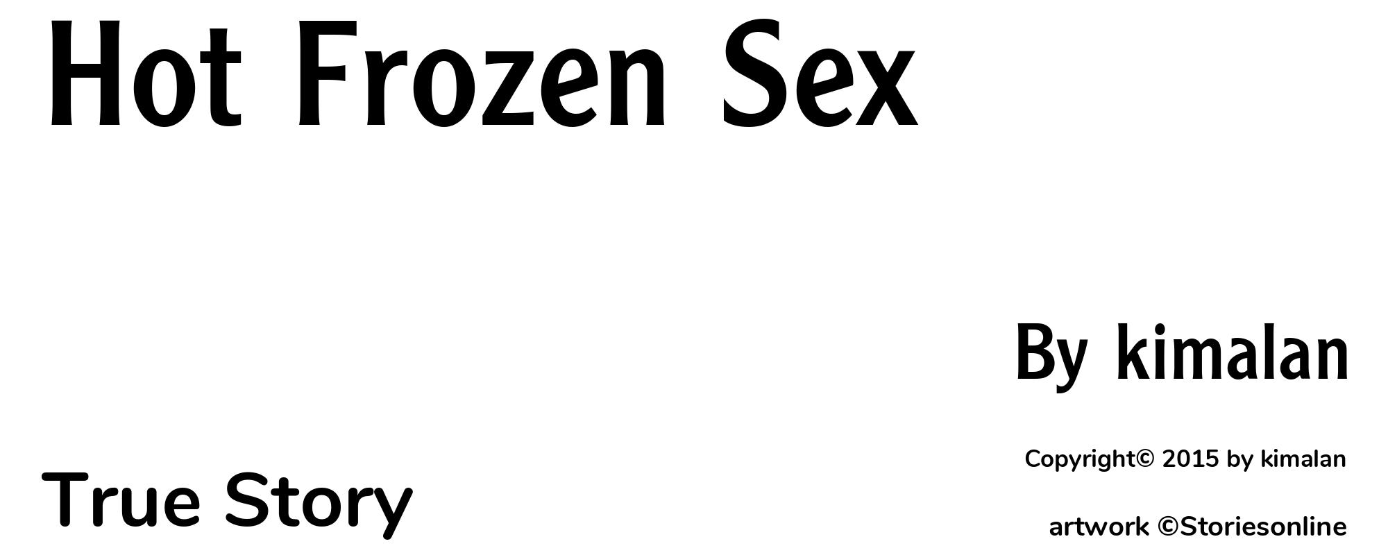 Hot Frozen Sex - Cover