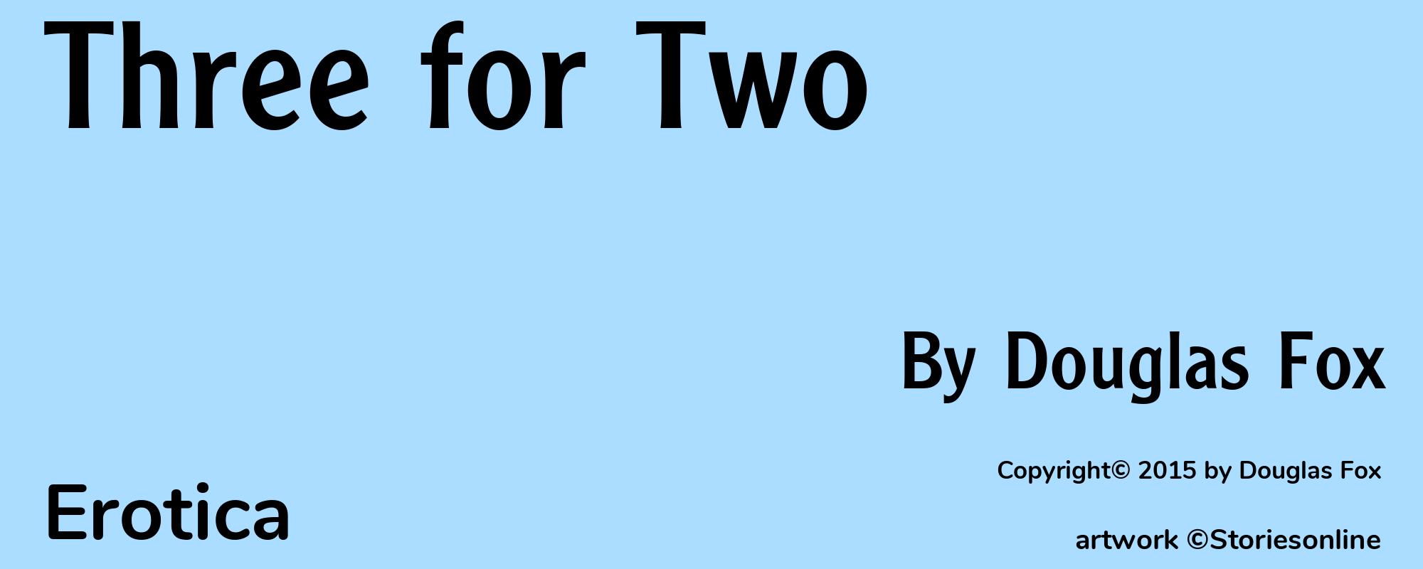 Three for Two - Cover