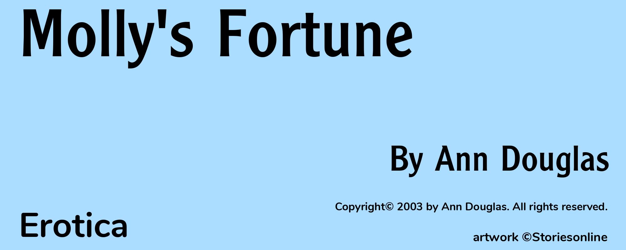 Molly's Fortune - Cover