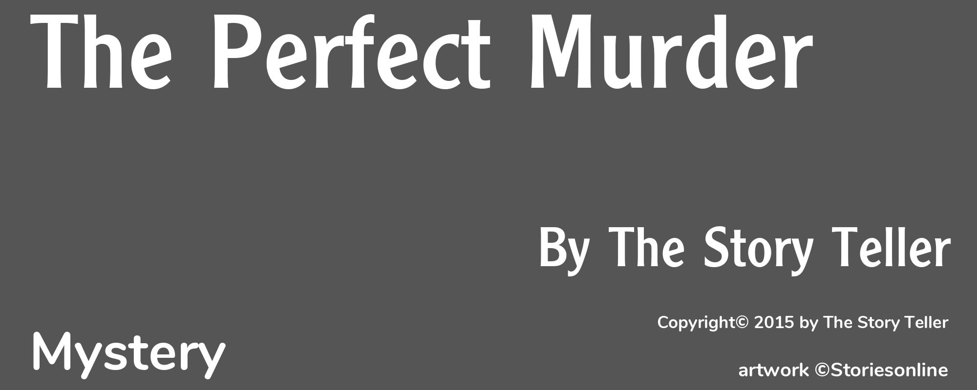 The Perfect Murder - Cover