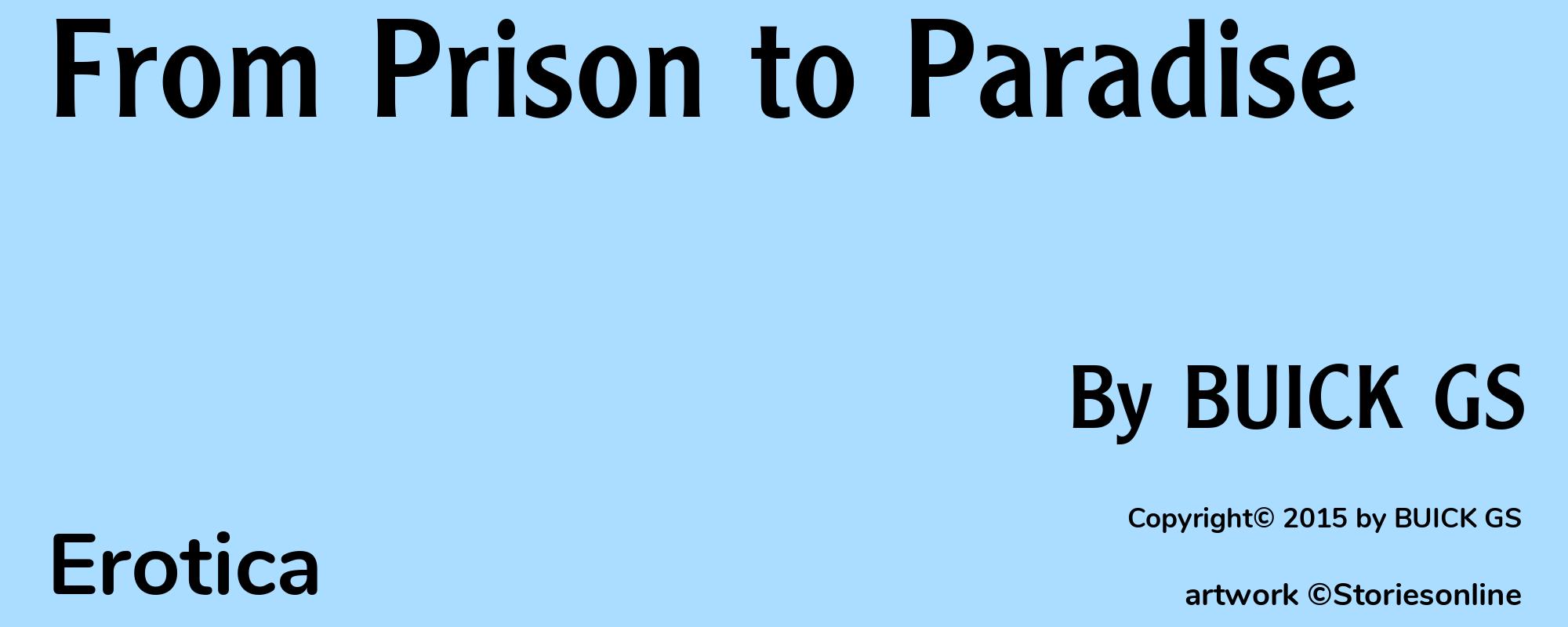 From Prison to Paradise - Cover