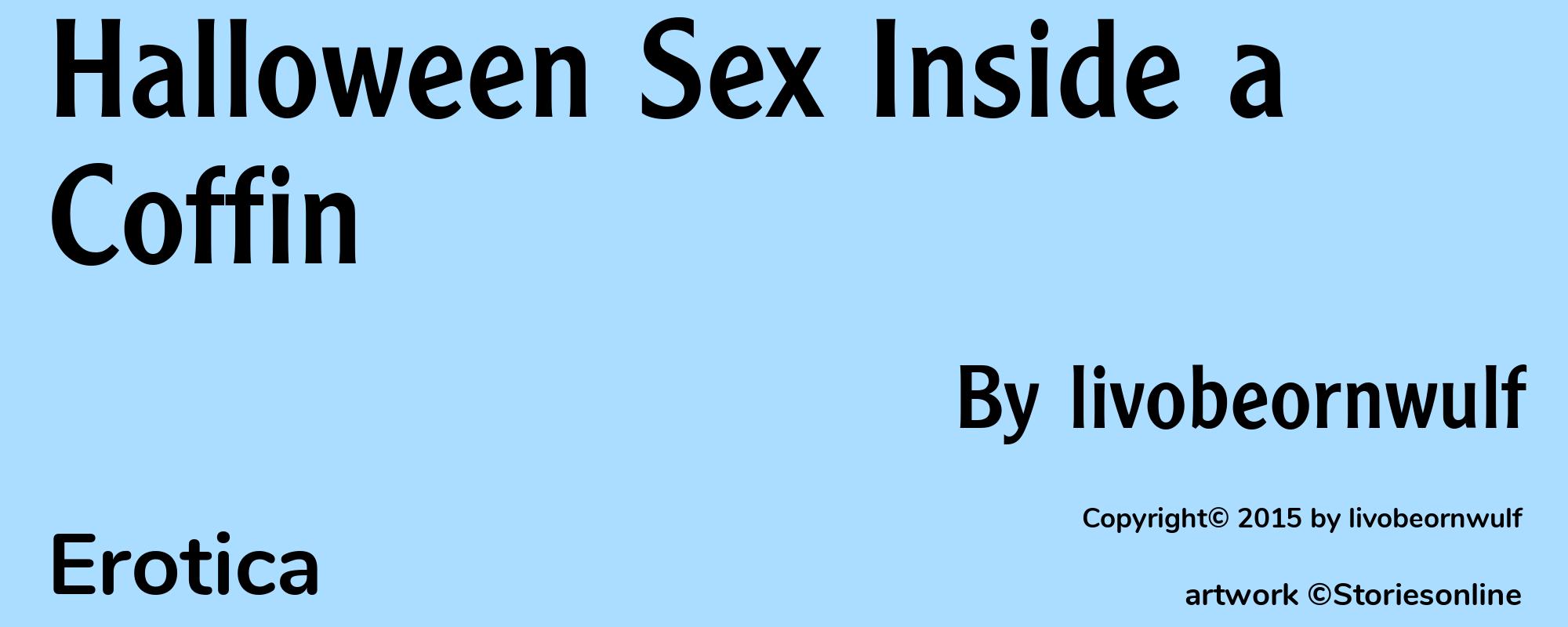 Halloween Sex Inside a Coffin - Cover