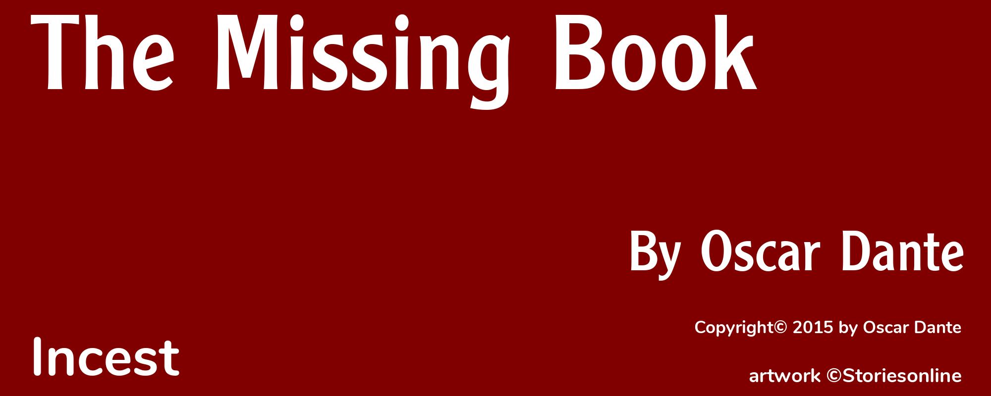 The Missing Book - Cover