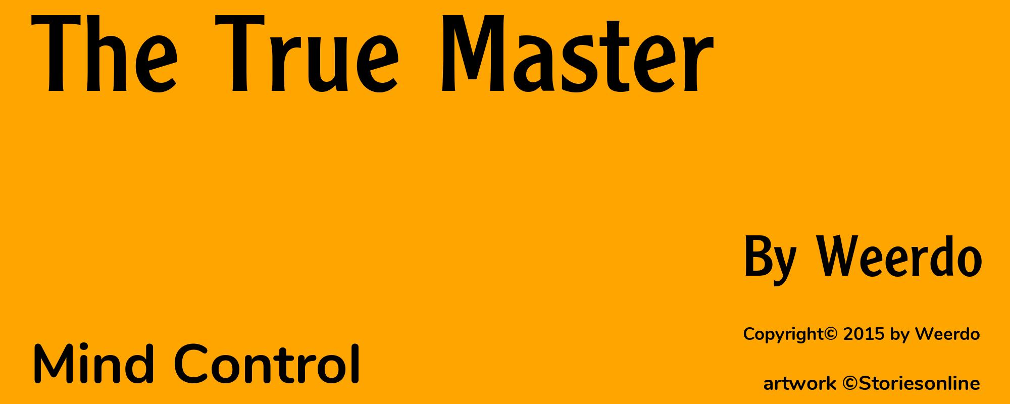 The True Master - Cover