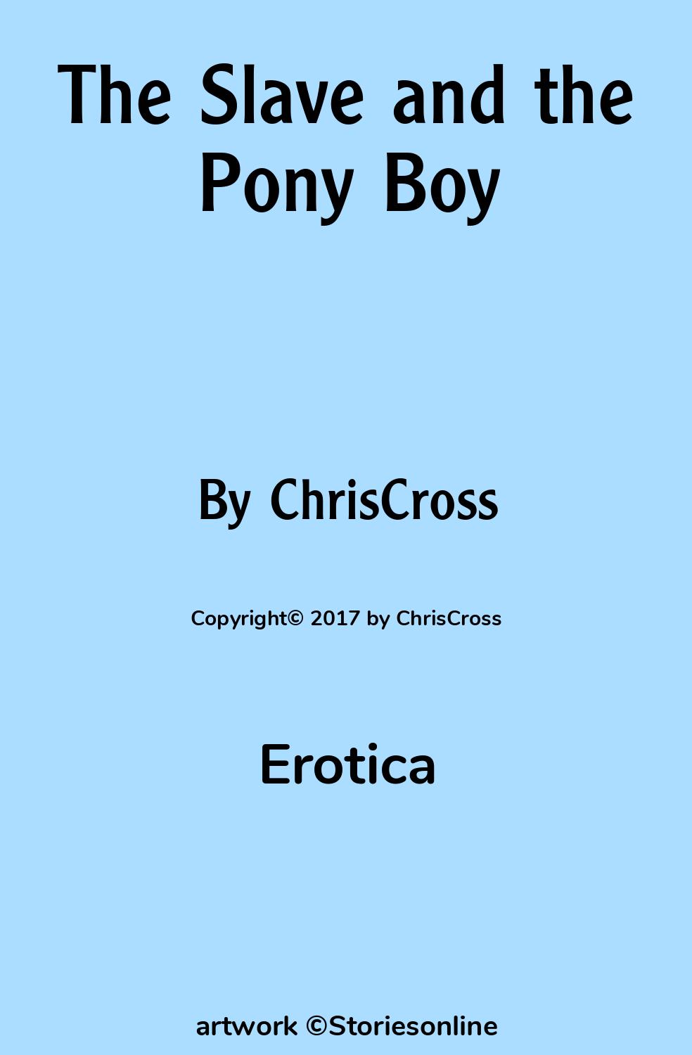 The Slave and the Pony Boy - Erotica Sex Story