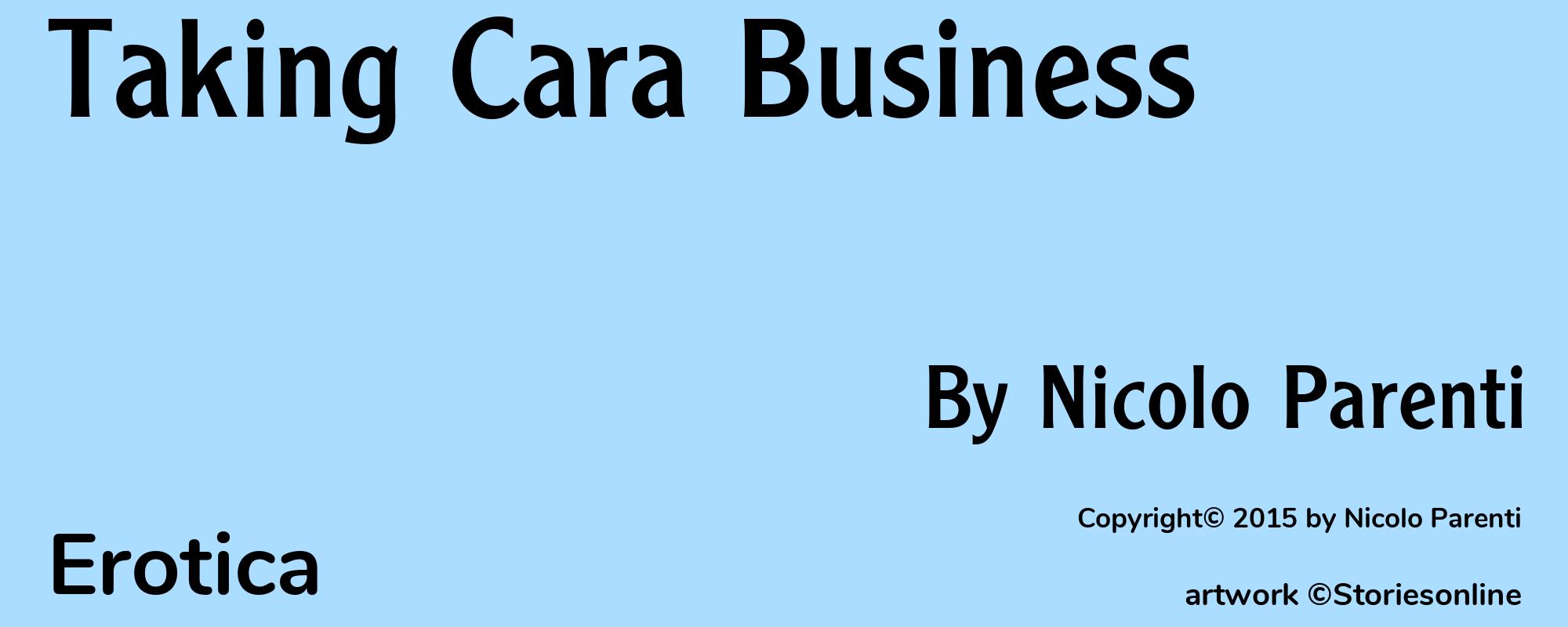 Taking Cara Business - Cover