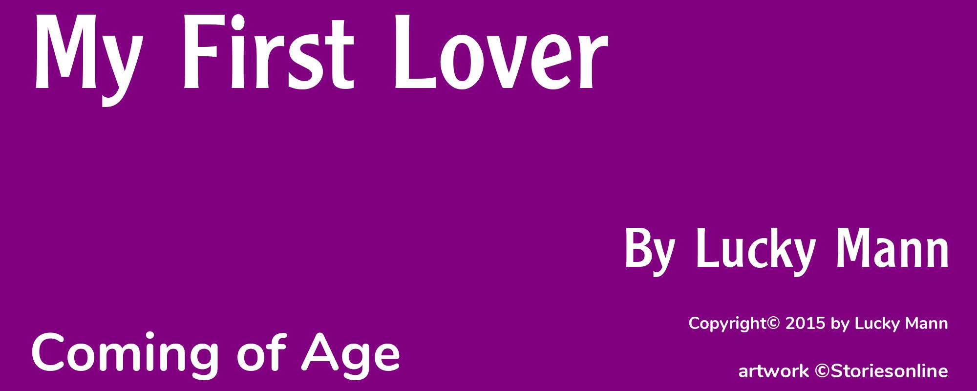 My First Lover - Cover