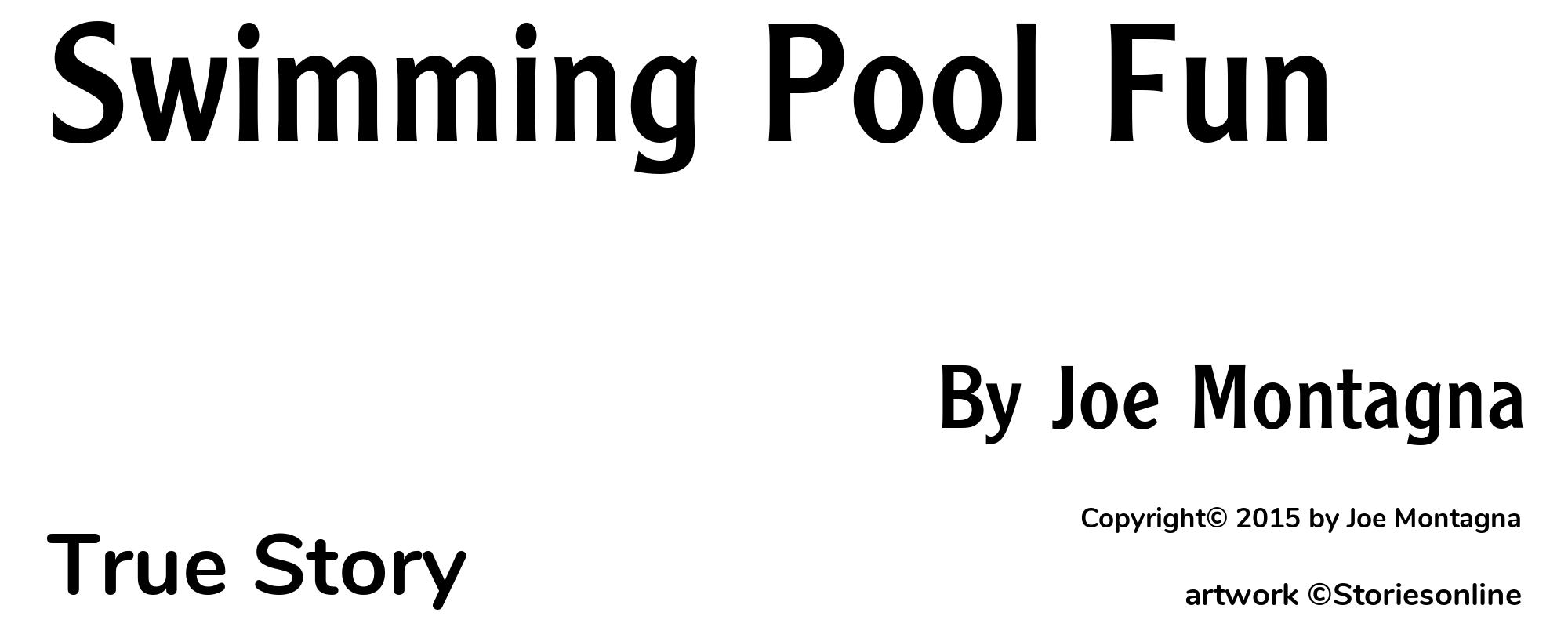 Swimming Pool Fun - Cover
