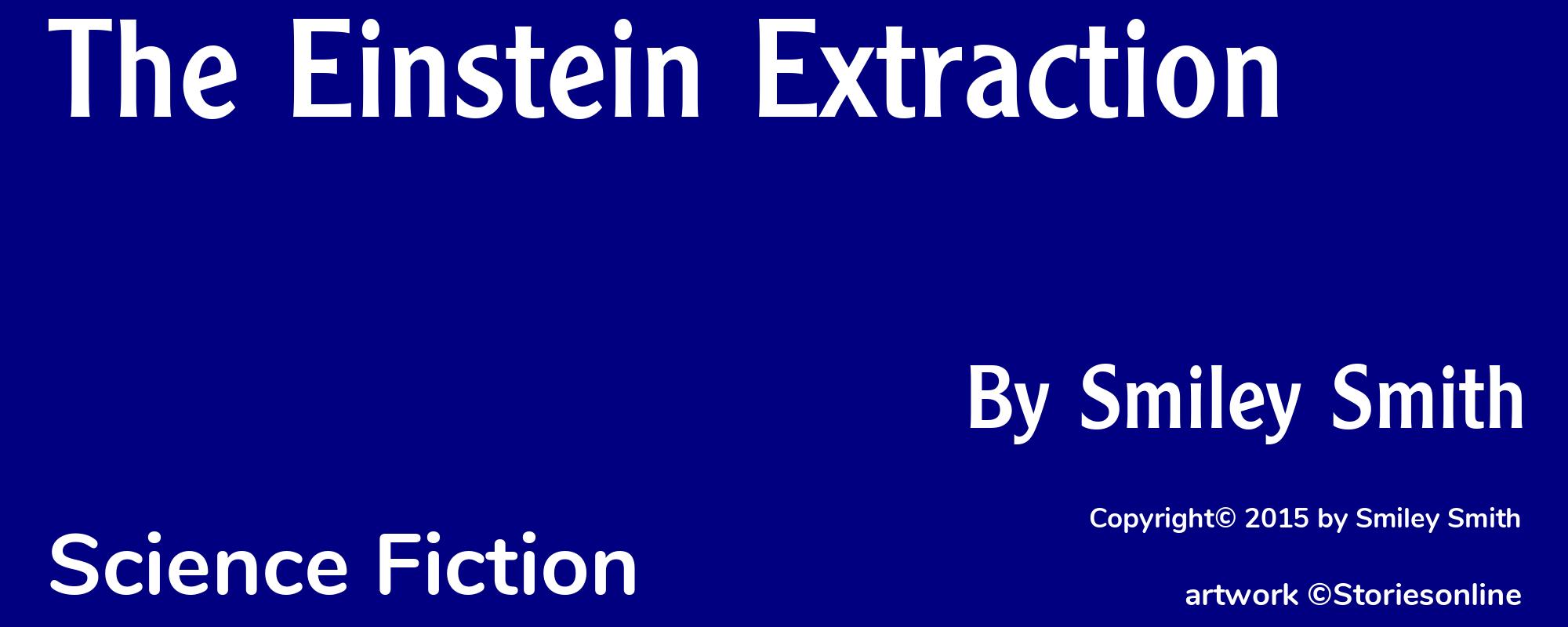 The Einstein Extraction - Cover
