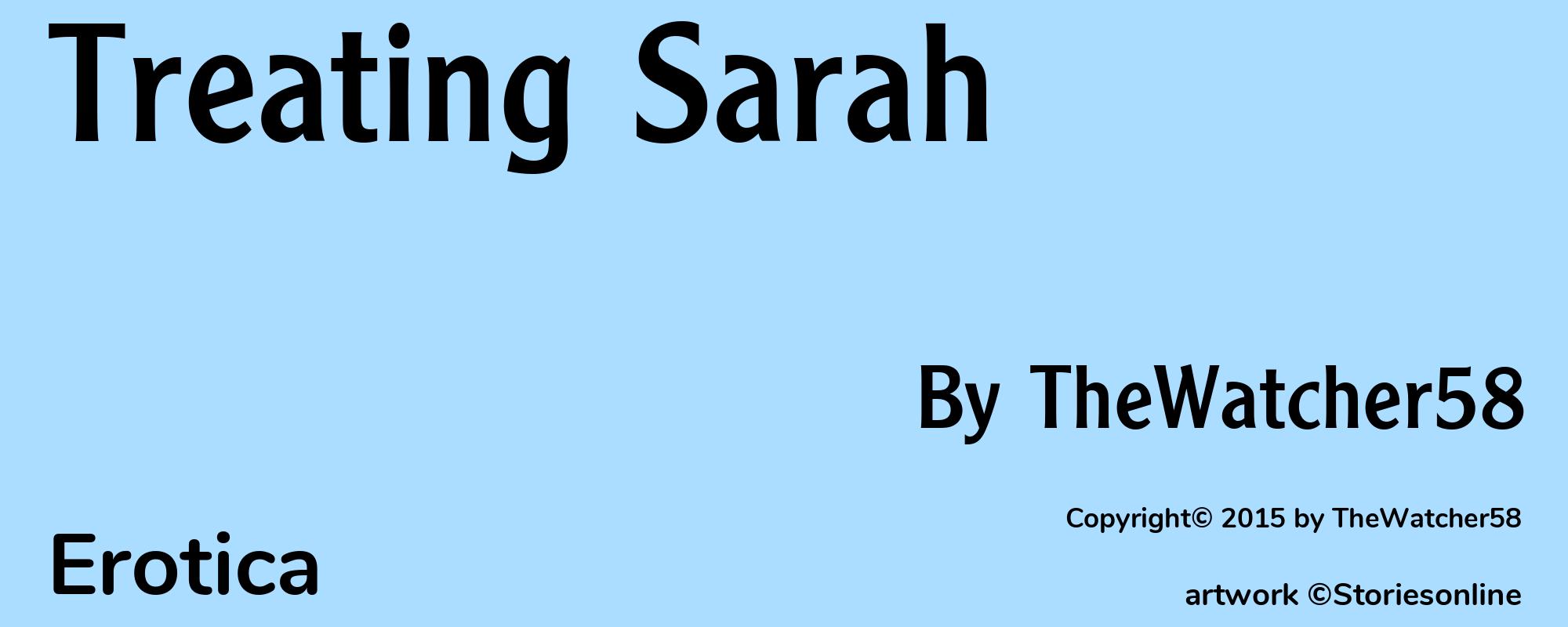 Treating Sarah - Cover