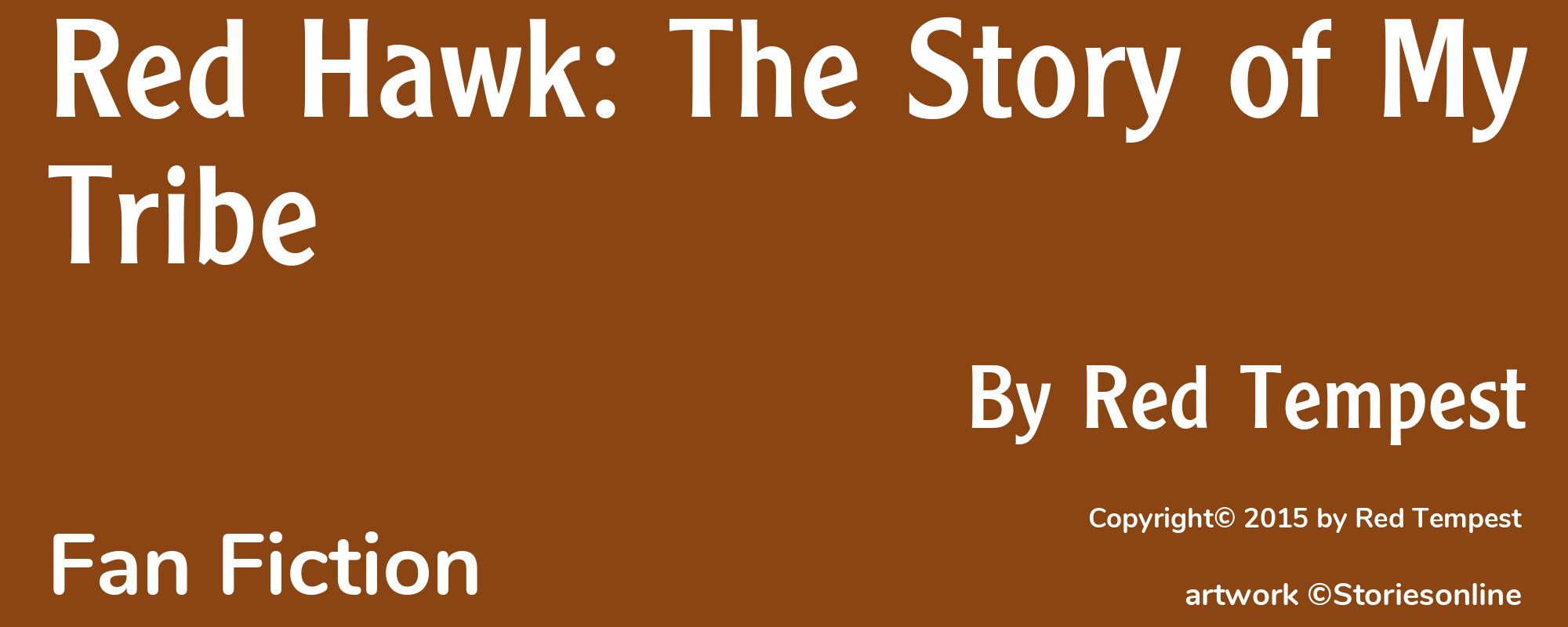 Red Hawk: The Story of My Tribe - Cover