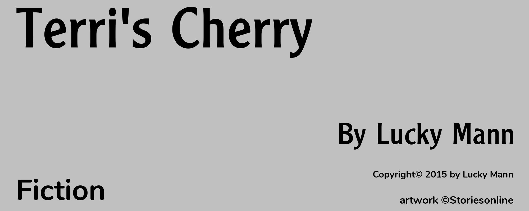 Terri's Cherry - Cover