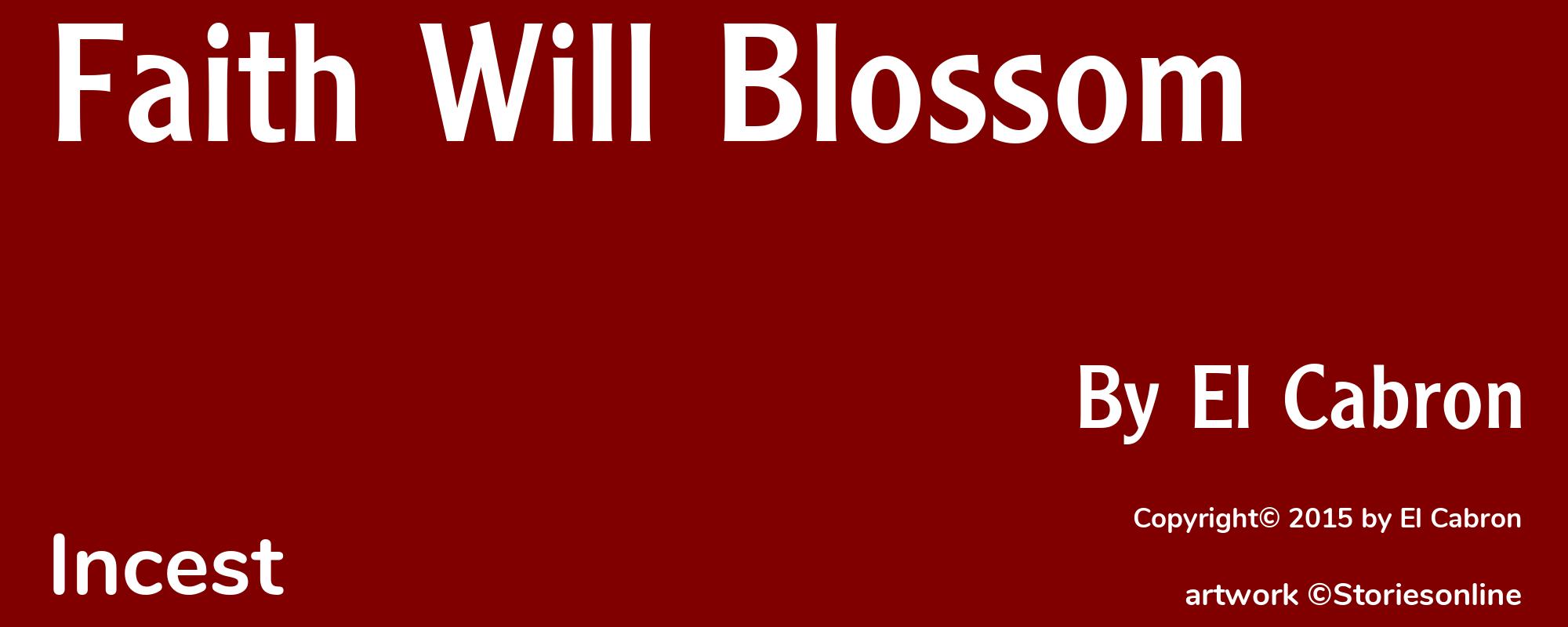 Faith Will Blossom - Cover