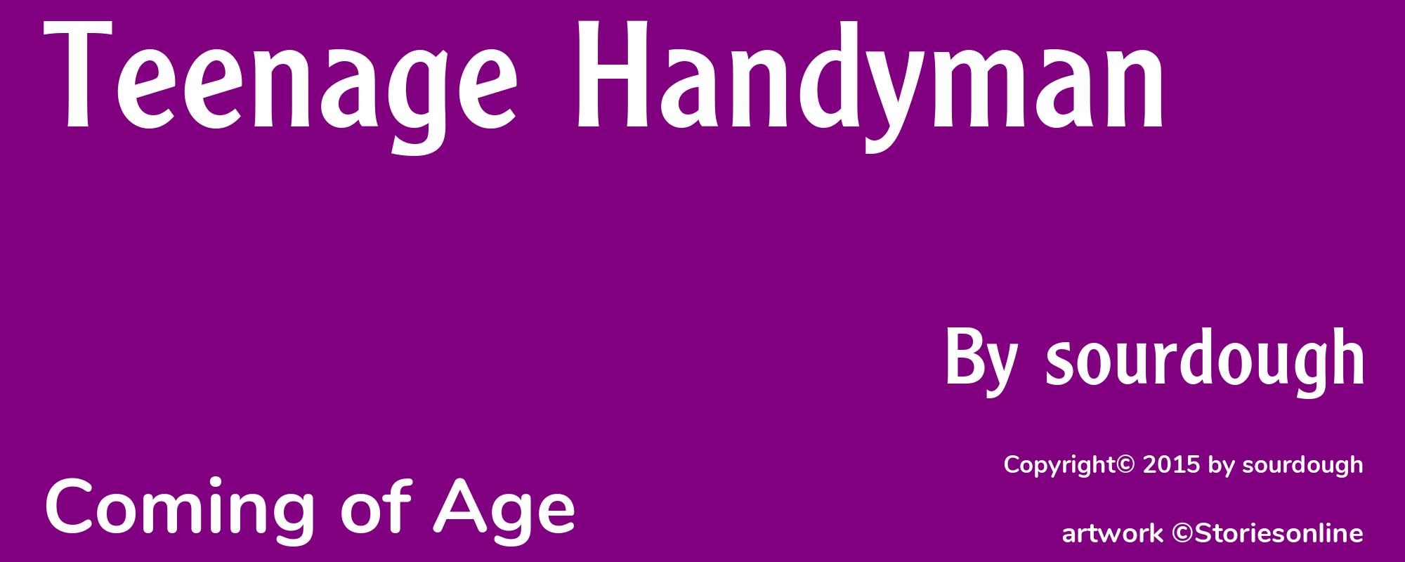 Teenage Handyman - Cover