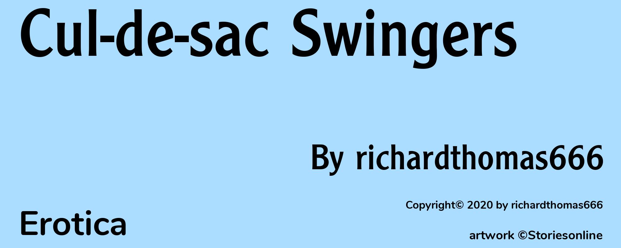 Cul-de-sac Swingers - Cover