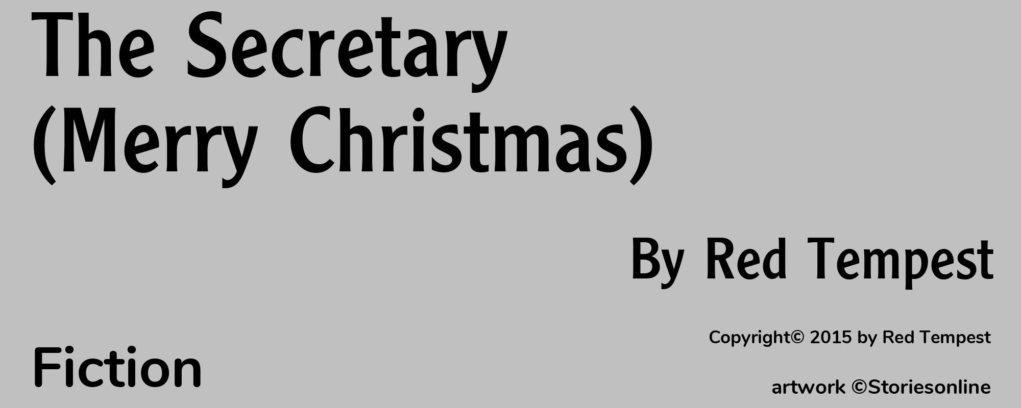 The Secretary (Merry Christmas) - Cover