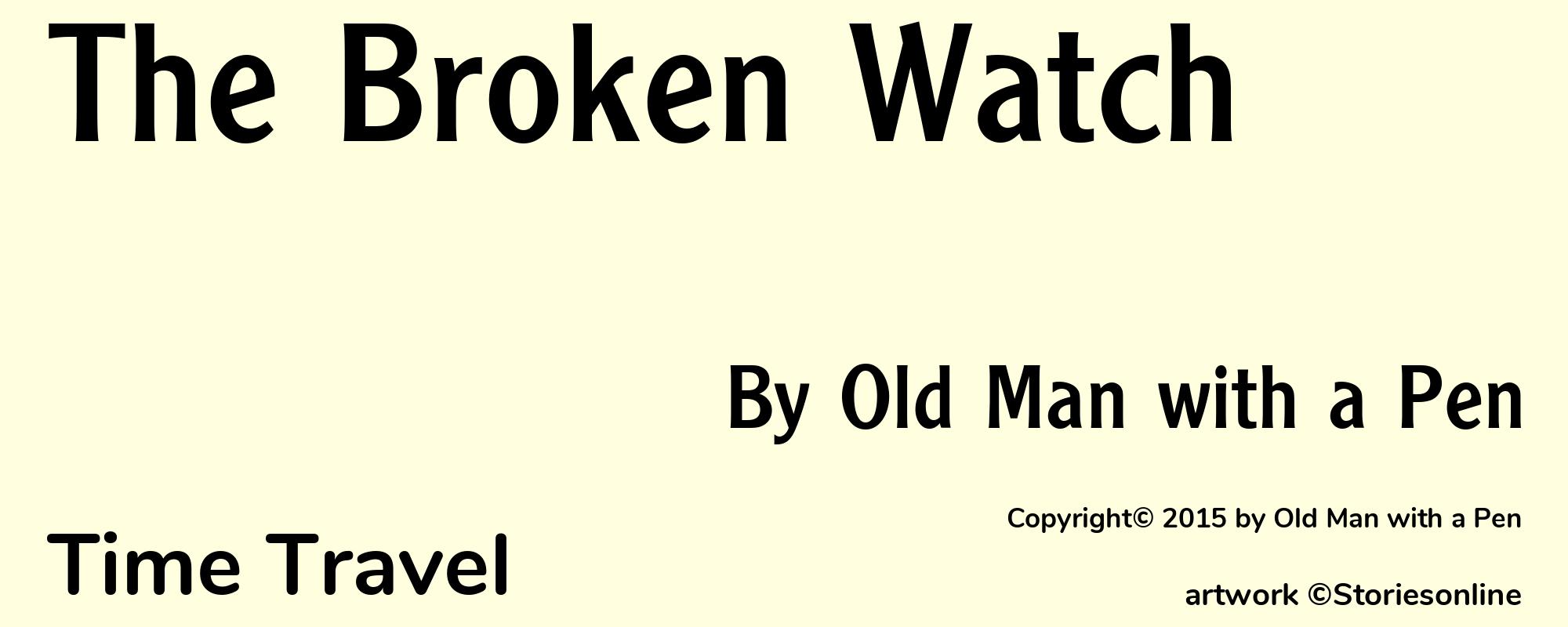 The Broken Watch - Cover