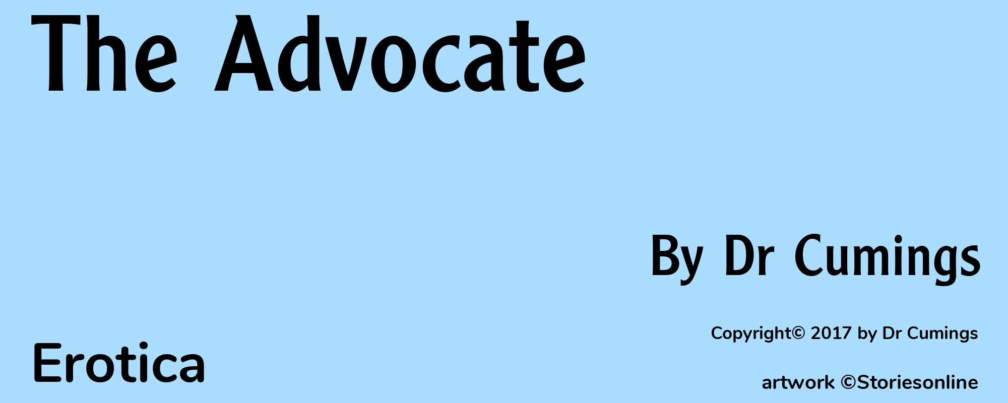 The Advocate - Cover