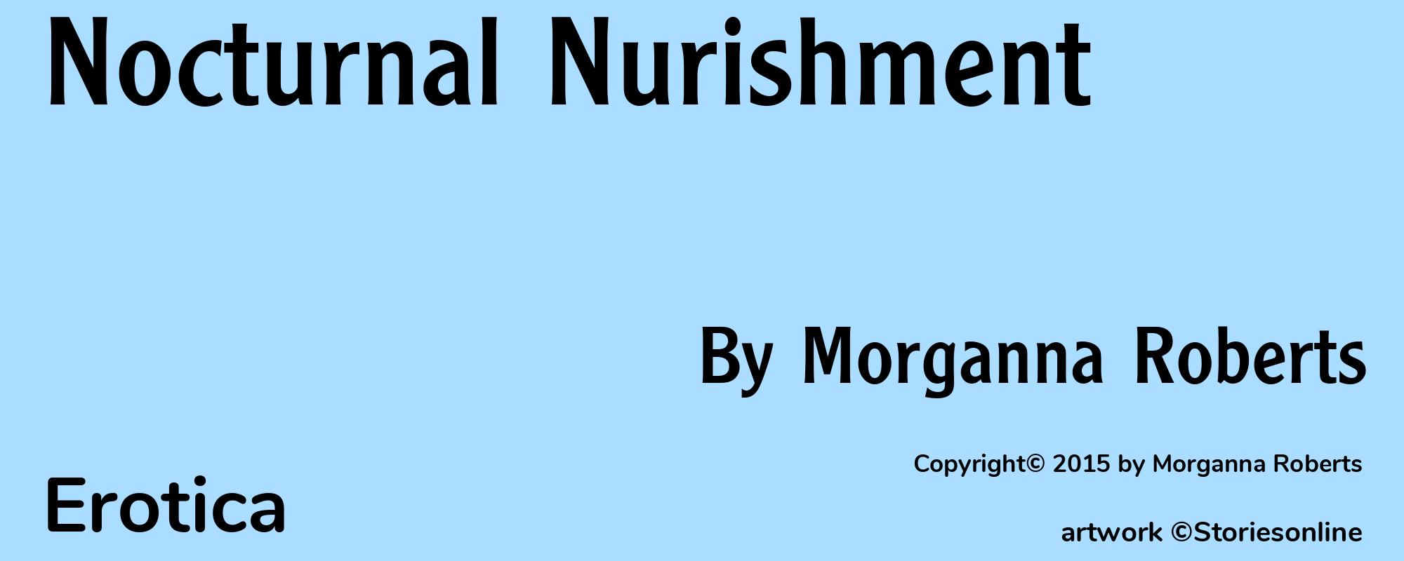 Nocturnal Nurishment - Cover