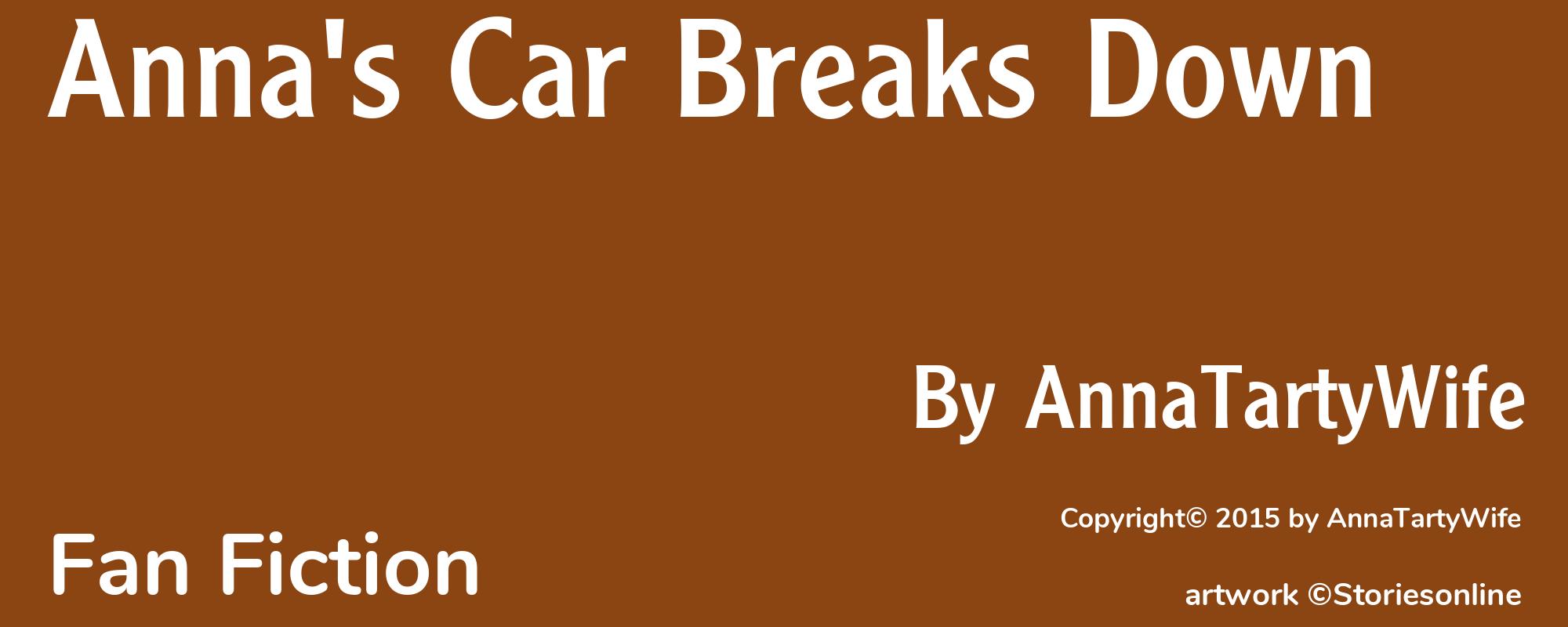 Anna's Car Breaks Down - Cover