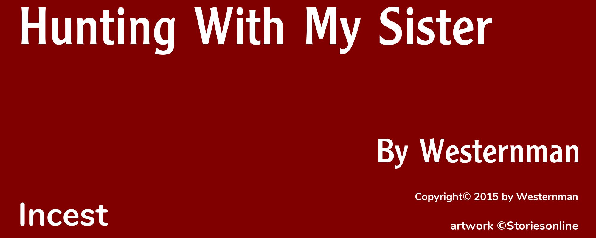 Hunting With My Sister - Cover