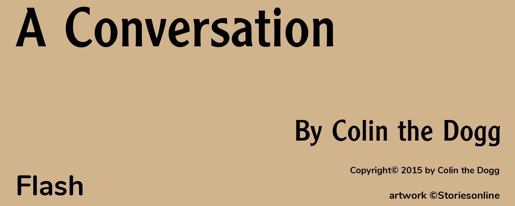 A Conversation - Cover