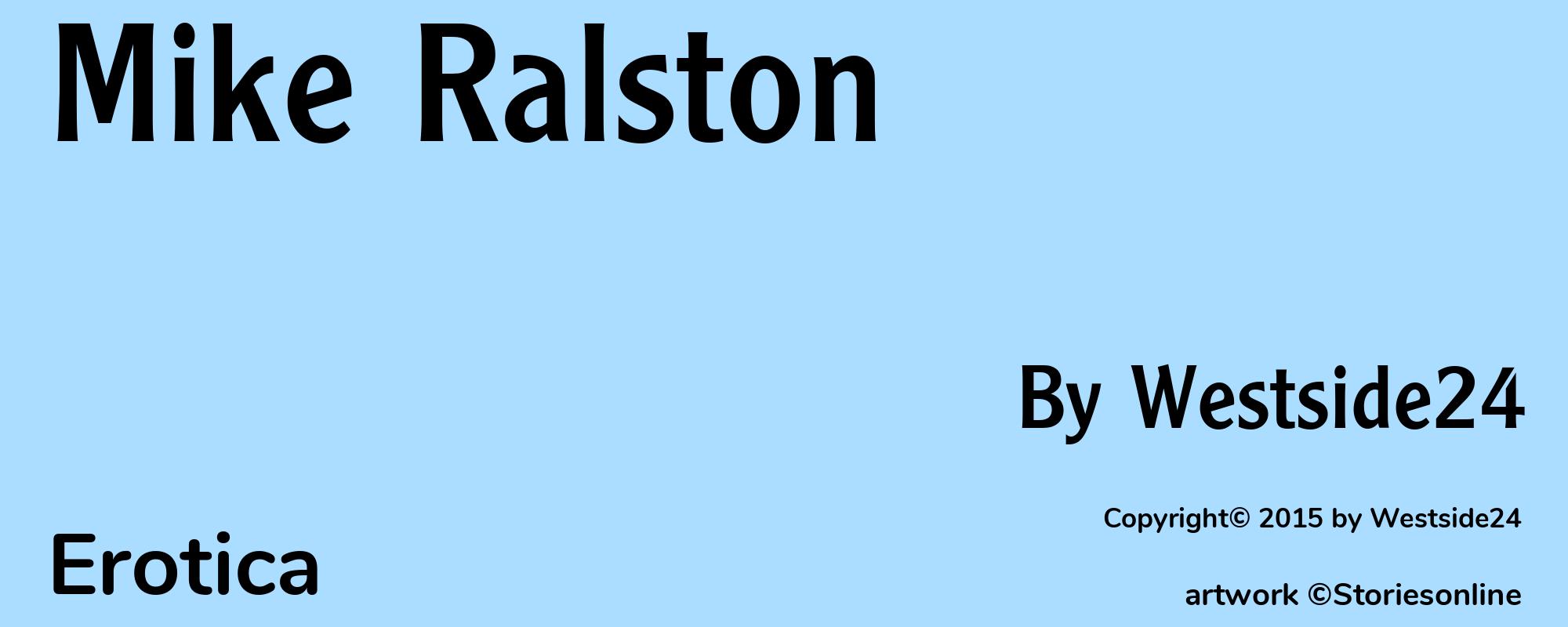 Mike Ralston - Cover