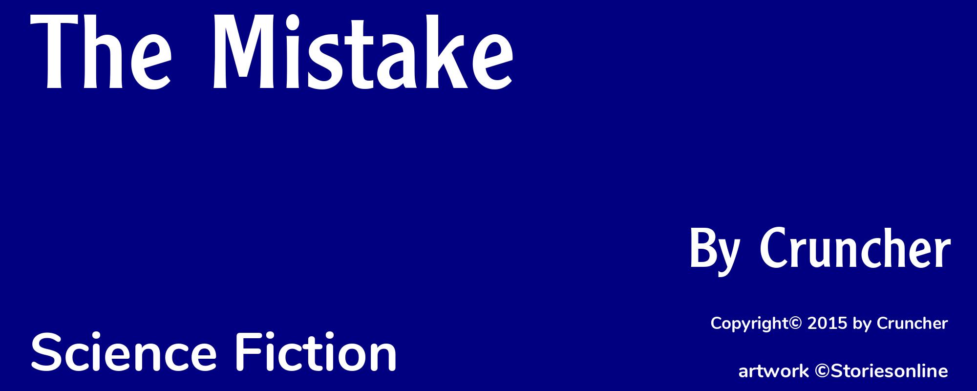 The Mistake - Cover