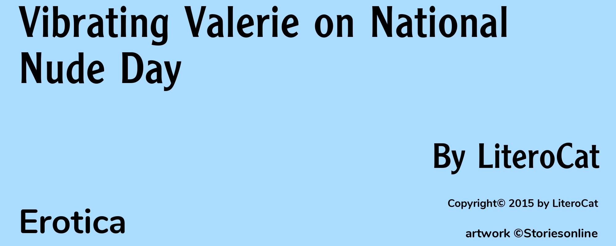 Vibrating Valerie on National Nude Day - Cover