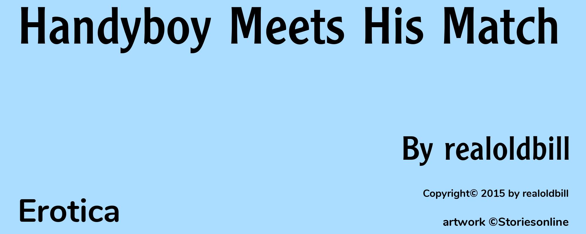 Handyboy Meets His Match - Cover