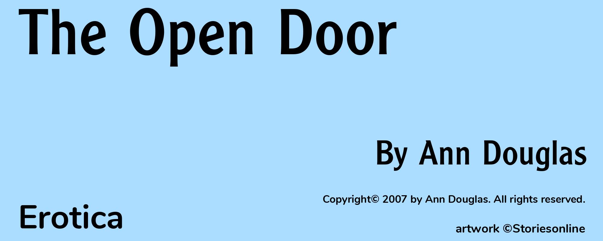 The Open Door - Cover