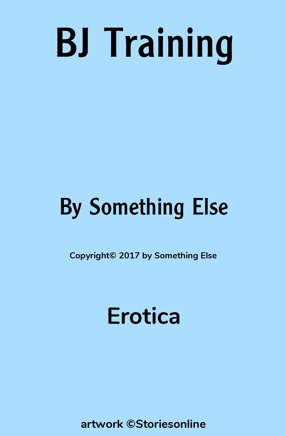 BJ Training - Erotica Sex Story