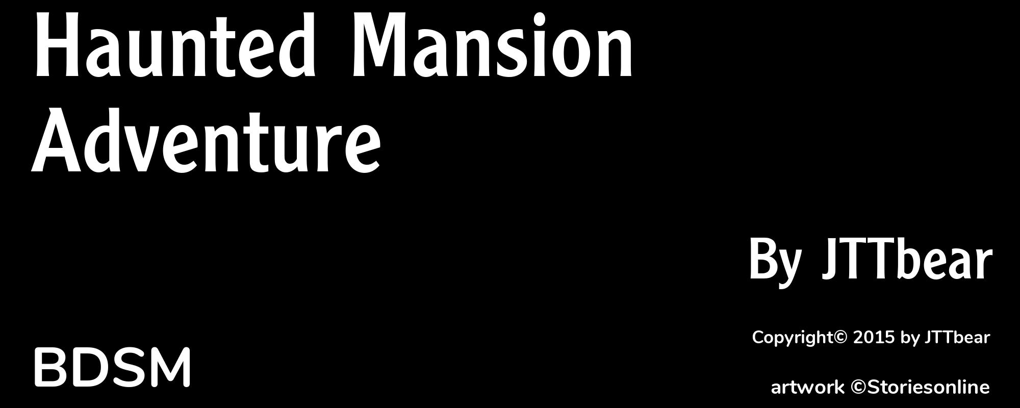 Haunted Mansion Adventure - Cover