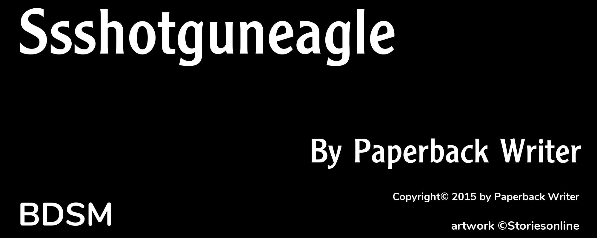 Ssshotguneagle - Cover